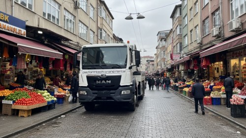 Ümraniye Çarşı Vinç Kiralama