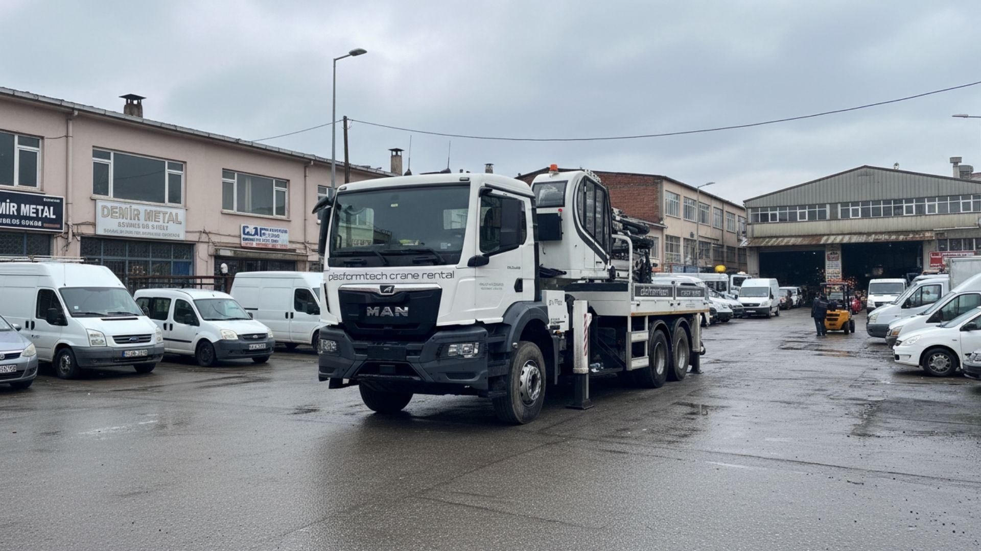  Birlik Sanayi Sitesi Vinç Kiralama 